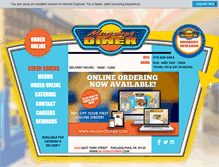 Tablet Screenshot of mugshotdiner.com